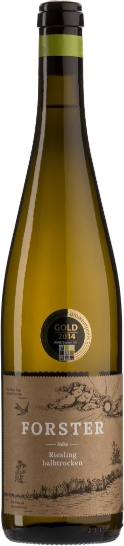 WINO RIESLING (FORSTER) BIAŁE PÓŁWYTRAWNE BIO 0,75 L (NIEMCY) WINA - ZAGRANICZNE