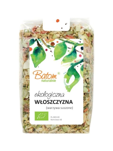 WŁOSZCZYZNA (WARZYWA SUSZONE) BIO 150 g - BATOM BATOM (oleje, soki, sole kąpielowe)