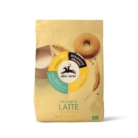 CIASTKA MLECZNE BIO 350 g - ALCE NERO ALCE NERO (włoskie produkty)