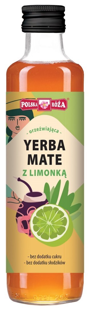 HERBATKA YERBA MATE Z LIMONKĄ 250 ml - POLSKA RÓŻA POLSKA RÓŻA (soki owocowe, syropy, shoty)