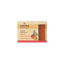 MYDŁO W KOSTCE DO CIAŁA MANGO 125 g - SATTVA (AYURVEDA) SATTVA (kosmetyki ajurwedyjskie, kadzidełka)