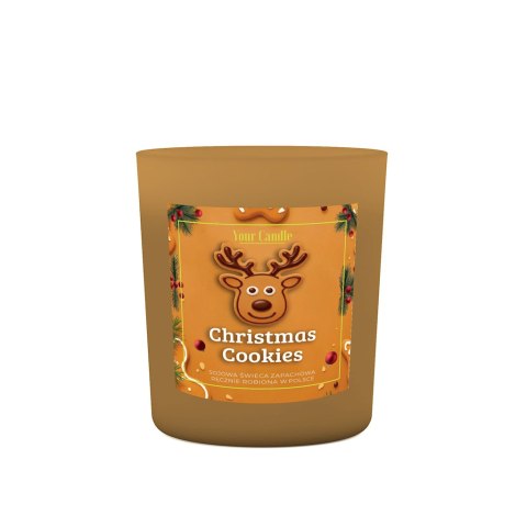 ŚWIECA SOJOWA ZAPACHOWA CHRISTMAS COOKIES 180 ml - YOUR CANDLE (PRODUKT SEZONOWY) YOUR CANDLE (świece, olejki eteryczne)