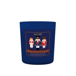 ŚWIECA SOJOWA ZAPACHOWA MAGICZNYCH ŚWIĄT 180 ml - YOUR CANDLE (PRODUKT SEZONOWY) YOUR CANDLE (świece, olejki eteryczne)