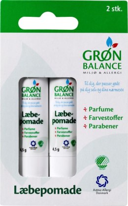 POMADKA DO UST ECO 2 szt. - GRON BALANCE GRON BALANCE (kosmetyki i produkty spożywcze)