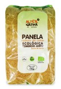 CUKIER TRZCINOWY PANELA BEZGLUTENOWY BIO 1 kg - ALTERNATIVA3 ALTERNATIVA3 (kawy, lizaki, cukier, kakao)