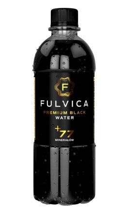 CZARNA WODA NIEGAZOWANA 500 ml - FULVICA FULVICA (czarna woda)