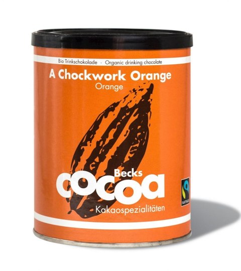 CZEKOLADA DO PICIA POMARAŃCZOWO - IMBIROWA FAIR TRADE BEZGLUTENOWA BIO 250 g - BECKS COCOA BECKS COCOA (kakao, czekolady do picia na gorąco)