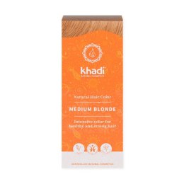 HENNA ŚREDNI BLOND 100 g - KHADI KHADI (farby do włosów)