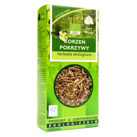 HERBATKA KORZEŃ POKRZYWY BIO 50 g - DARY NATURY DARY NATURY - herbatki BIO