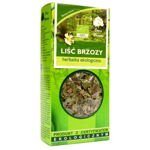 HERBATKA LIŚĆ BRZOZY BIO 50 g - DARY NATURY DARY NATURY - herbatki BIO