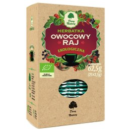 HERBATKA OWOCOWY RAJ BIO (25 x 2,5 g) 62,5 g - DARY NATURY DARY NATURY - herbatki BIO