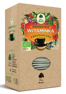 HERBATKA WITAMINKA BIO (25 x 2,5 g) 62,5 g - DARY NATURY DARY NATURY - herbatki BIO