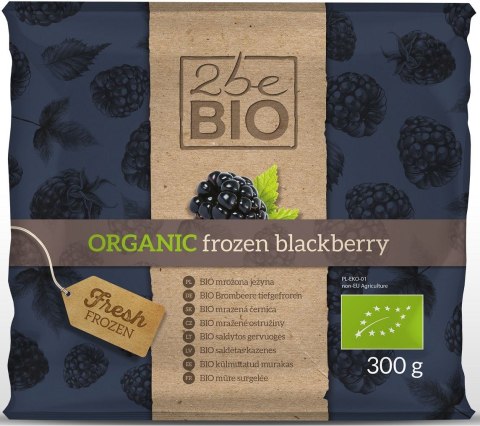 JEŻYNA MROŻONA BIO 300 g - 2beBIO 2beBIO (MROŻONKI - owoce i warzywa)