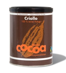KAKAO CRIOLLO W PROSZKU FAIR TRADE BEZGLUTENOWE BIO 250 g - BECKS COCOA BECKS COCOA (kakao, czekolady do picia na gorąco)