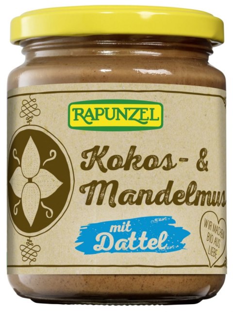 KREM KOKOSOWO - MIGDAŁOWY Z DAKTYLAMI BIO 250 g - RAPUNZEL RAPUNZEL (kremy orzechowe, ketchupy, czekolady)