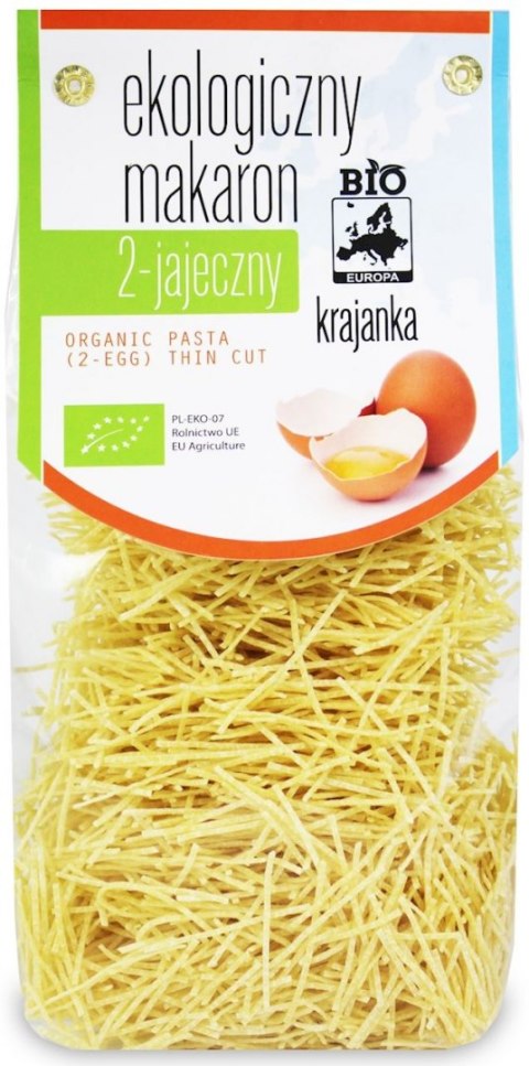 MAKARON (2-JAJECZNY) KRAJANKA BIO 250 g - BIO PLANET BIO PLANET - seria INNE