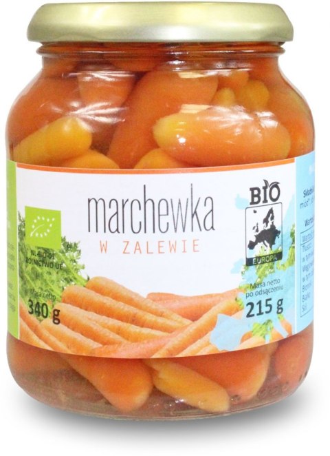 MARCHEWKA W ZALEWIE BIO 340 g (215 g) (SŁOIK) - BIO PLANET BIO PLANET - seria INNE