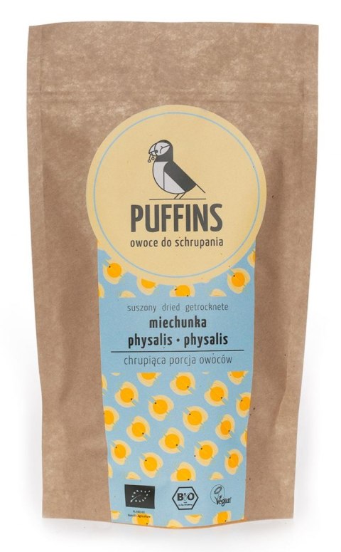 MIECHUNKA PUFFINGOWANA BIO 40 g - PUFFINS PUFFINS (owoce suszone próżniowo)