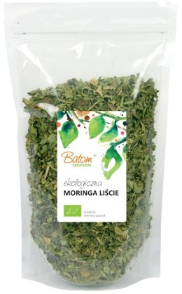 HERBATKA LIŚĆ MORINGI BIO 100 g - BATOM BATOM (oleje, soki, sole kąpielowe)