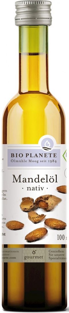 OLEJ MIGDAŁOWY TŁOCZONY NA ZIMNO BIO 100 ml - BIO PLANETE BIO PLANETE (oleje i oliwy)