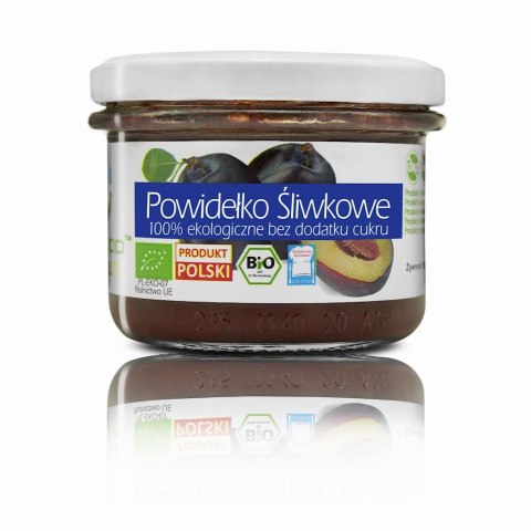 POWIDEŁKO ŚLIWKOWE BEZ DODATKU CUKRU BEZGLUTENOWE 180 g - BIO FOOD BIO FOOD (soki, przetwory, octy, olej kokosowy)