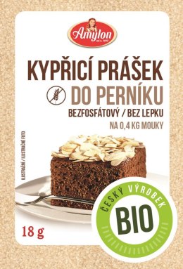 PROSZEK DO PIECZENIA Z PRZYPRAWAMI DO PIERNIKA BEZGLUTENOWY BIO 18 g - AMYLON (PRODUKT SEZONOWY) AMYLON (budynie, galaretki,kisiele,cukry, skrobie