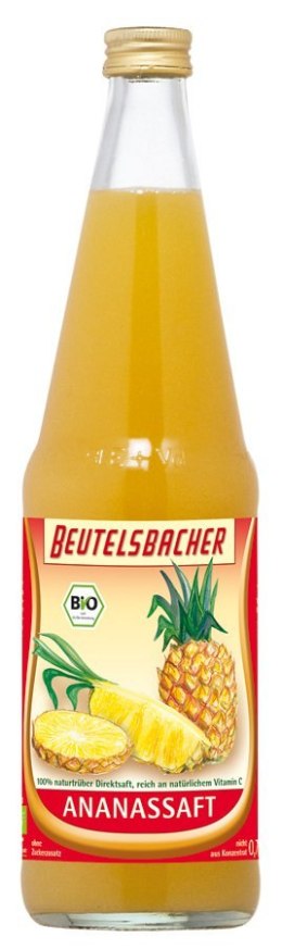 SOK ANANASOWY BIO 700 ml - BEUTELSBACHER BEUTELSBACHER (soki, napoje, ocet jabłkowy)