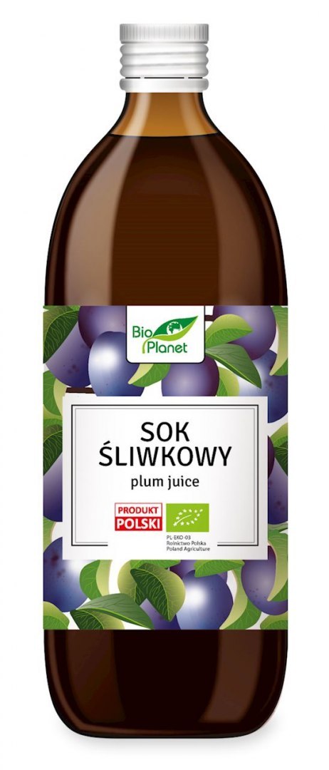 SOK ŚLIWKOWY NFC BIO 500 ml - BIO PLANET BIO PLANET - seria SOKI I ZAKWASY