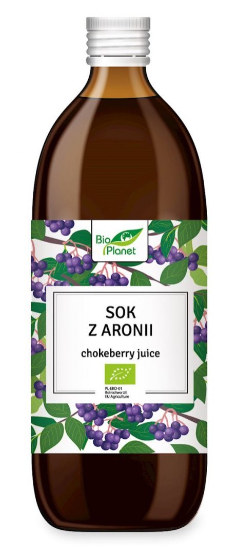 SOK Z ARONII NFC BIO 500 ml - BIO PLANET BIO PLANET - seria SOKI I ZAKWASY