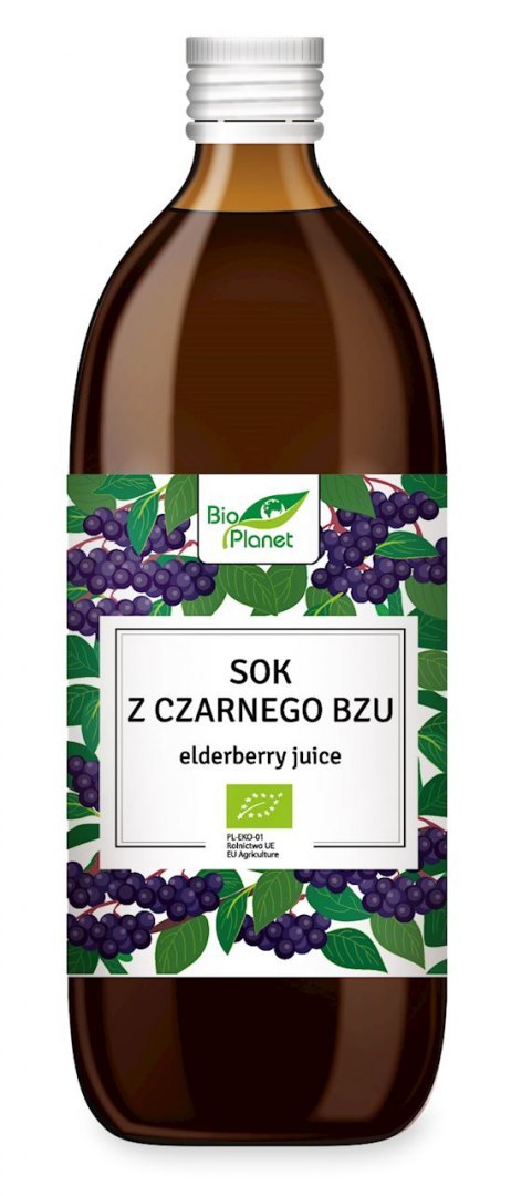 SOK Z CZARNEGO BZU NFC BIO 500 ml - BIO PLANET BIO PLANET - seria SOKI I ZAKWASY