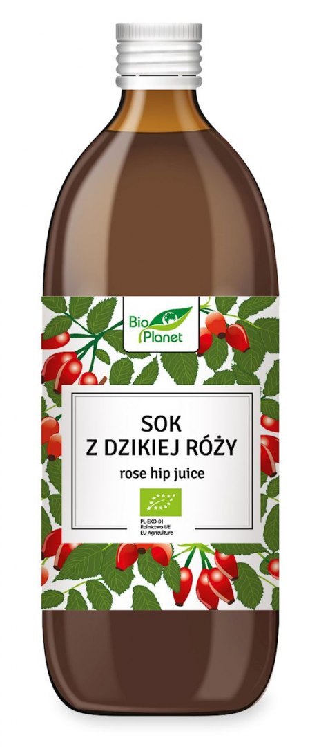 SOK Z DZIKIEJ RÓŻY BIO 500 ml - BIO PLANET BIO PLANET - seria SOKI