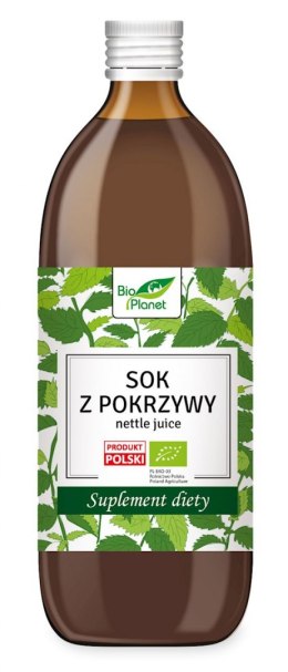 SOK Z POKRZYWY BIO 500 ml - BIO PLANET BIO PLANET - seria SOKI