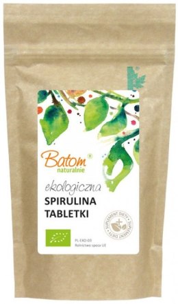 SPIRULINA BIO (400 mg) 625 TABLETEK - BATOM BATOM (oleje, soki, sole kąpielowe)