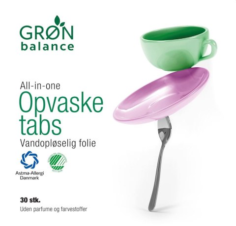 TABLETKI DO ZMYWAREK ECO (30 szt.) - GRON BALANCE GRON BALANCE (kosmetyki, środki czystości)