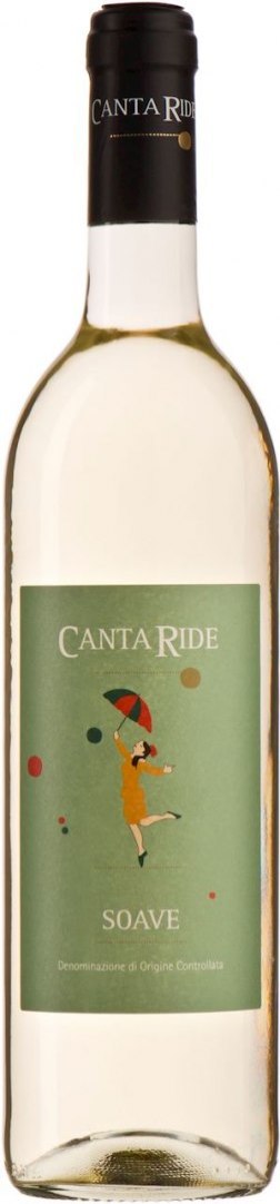 WINO CANTA RIDE SOAVE BIAŁE WYTRAWNE BIO 0,75 L (WŁOCHY) WINA - ZAGRANICZNE