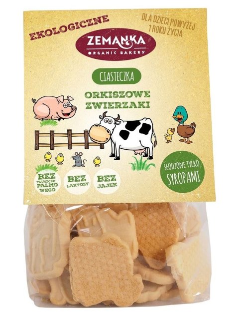 CIASTKA ORKISZOWE ZWIERZAKI BIO 100 g - ZEMANKA ZEMANKA (ciastka)