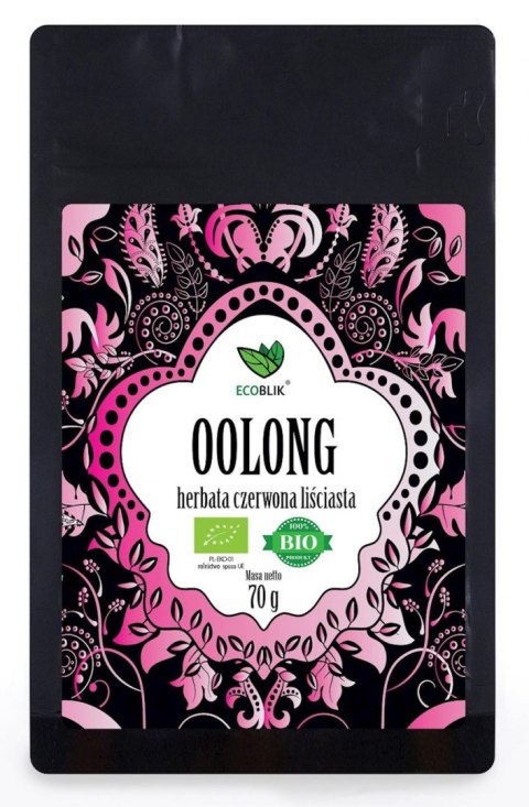 HERBATA CZERWONA OOLONG BIO 70 g - ECOBLIK ECOBLIK (herbatki, kawy)