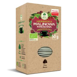 HERBATKA MALINOWA KRESOWA BIO (25 x 2 g) 50 g - DARY NATURY DARY NATURY - herbatki BIO