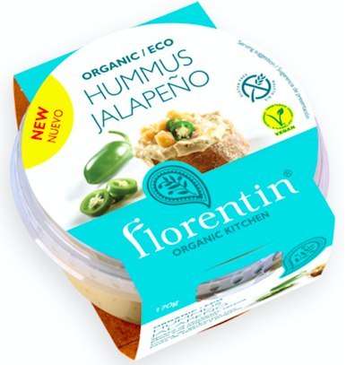 HUMMUS JALAPENO BEZGLUTENOWY BIO 170 g - FLORENTIN FLORENTIN (hummusy, falafel, pita)