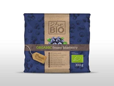 JAGODA MROŻONA BIO 300 g - 2beBIO 2beBIO (MROŻONKI - owoce i warzywa)