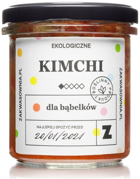 KIMCHI DLA BĄBELKÓW BIO 300 g - DELIKATNA DELIKATNA (kombucha, kimchi, zakwas)