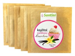 KSYLITOL WANILIOWY 16 g - SANTINI (FINLANDIA) SANTINI (ksylitol, gurmy do żucia SPRY)