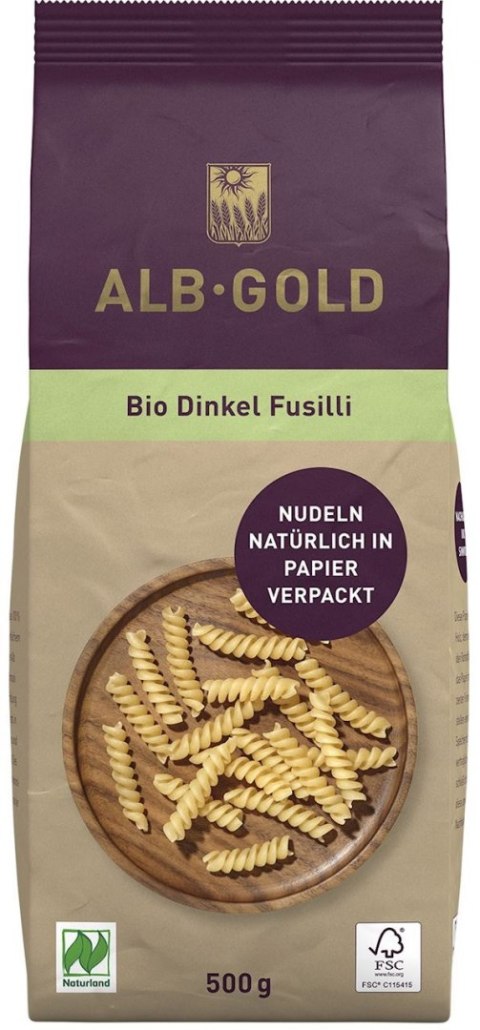 MAKARON (ORKISZOWY) ŚWIDERKI BIO 500 g - ALB-GOLD ALB-GOLD (makarony)