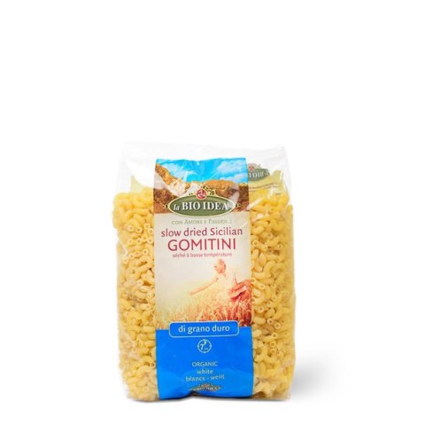 MAKARON (SEMOLINOWY) GOMITINI KOLANKA BIO 500 g - LA BIO IDEA LA BIO IDEA (makarony, strączkowe,sosy pomidorowe)