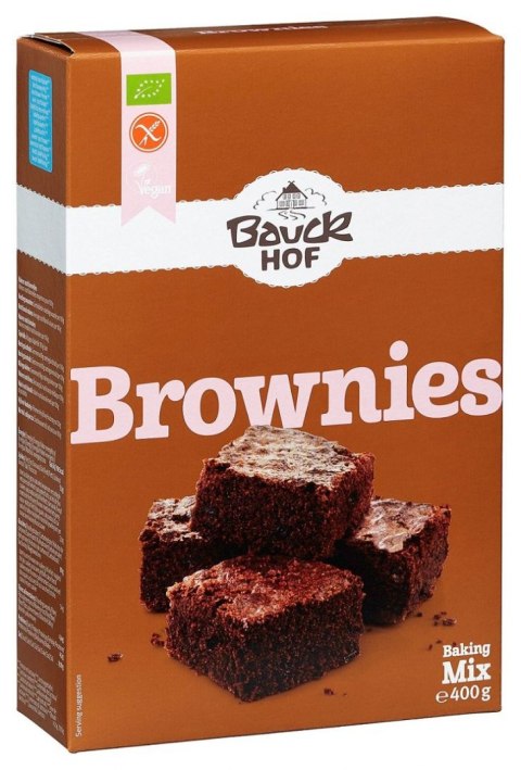 MIESZANKA NA BROWNIE BEZGLUTENOWA BIO 400 g - BAUCK HOF BAUCK HOF (mieszanki do wypieków)