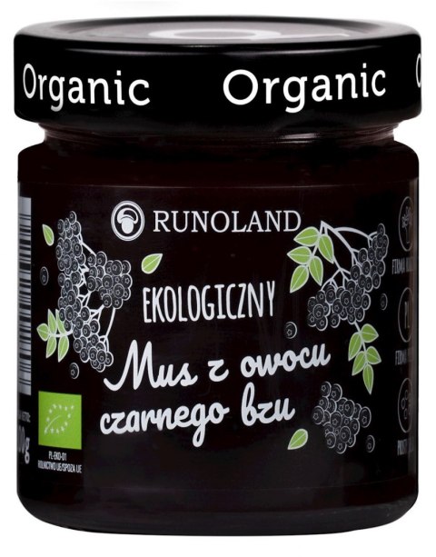 MUS Z CZARNEGO BZU BIO 200 g - RUNOLAND RUNOLAND (grzyby, zupy, przetwory)