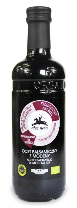 OCET BALSAMICZNY Z MODENY FILTROWANY BIO 500 ml - ALCE NERO ALCE NERO (włoskie produkty)