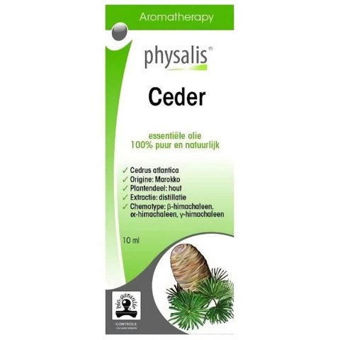 OLEJEK ETERYCZNY CEDR ATLASKI ECO 10 ml - PHYSALIS PHYSALIS (olejki eteryczne, suplementy)