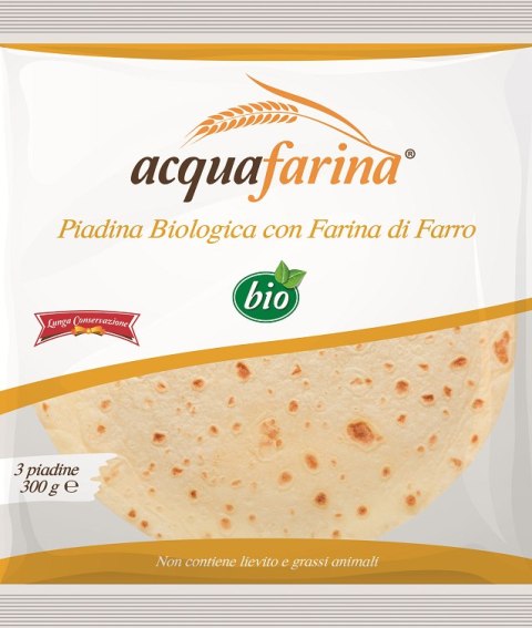 PIADINA ORKISZOWA BIO (3 szt.) 300 g - ALIMENTA ALIMENTA (piadiny)