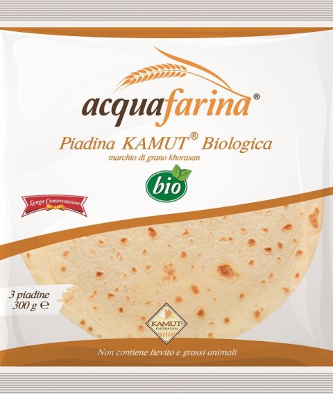 PIADINA KAMUT - PSZENICA DURUM CAPPELLI BIO (3 szt.) 300 g - ALIMENTA ALIMENTA (piadiny)